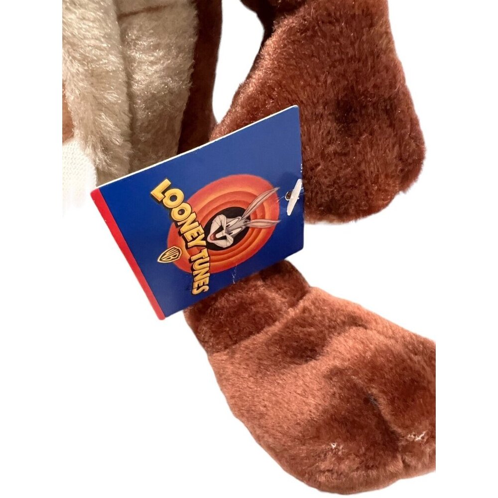 Tasmanian Devil Looney Tunes Ace Taz Christmas Santa Hat Antlers 1998 w/tags - Picture 5 of 8